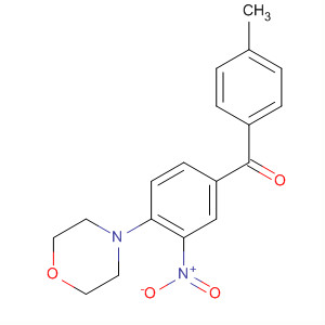 333741-94-9  Methanone, (4-methylphenyl)[4-(4-morpholinyl)-3-nitrophenyl]-