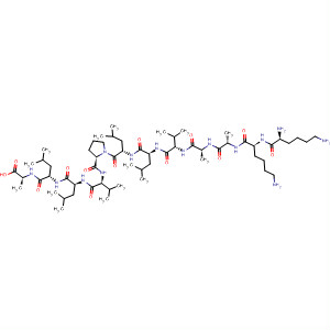 333757-72-5  L-Alanine,L-lysyl-L-lysyl-L-alanyl-L-alanyl-L-valyl-L-leucyl-L-leucyl-L-prolyl-L-valyl-L-leucyl-L-leucyl-