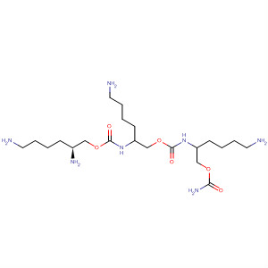334000-64-5  5,10-Dioxa-2,7-diazaundecanoic acid,11-amino-3,8-bis(4-aminobutyl)-6,11-dioxo-, (2S)-2,6-diaminohexylester, (3R,8S)-