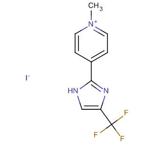 33469-32-8  Pyridinium, 1-methyl-4-[4-(trifluoromethyl)-1H-imidazol-2-yl]-, iodide