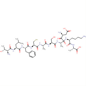 334721-76-5  L-Alanine,L-threonyl-L-leucyl-L-phenylalanyl-L-cysteinyl-L-alanyl-L-seryl-L-a-aspartyl-L-alanyl-L-lysyl-