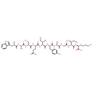 334750-28-6  L-Lysine,L-tryptophyl-L-alanyl-L-seryl-L-glutaminyl-L-isoleucyl-L-tyrosyl-L-alanylglycyl-L-isoleucyl-