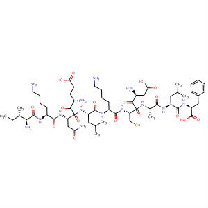 334905-45-2  L-Phenylalanine,L-isoleucyl-L-lysyl-L-a-glutamyl-L-asparaginyl-L-leucyl-L-lysyl-L-a-aspartyl-L-cysteinyl-D-alanyl-L-leucyl-