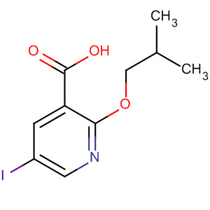 335077-90-2  3-Pyridinecarboxylic acid, 5-iodo-2-(2-methylpropoxy)-