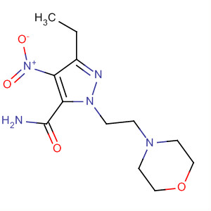 335078-11-0  1H-Pyrazole-5-carboxamide, 3-ethyl-1-[2-(4-morpholinyl)ethyl]-4-nitro-