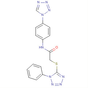 335206-77-4  Acetamide,2-[(1-phenyl-1H-tetrazol-5-yl)thio]-N-[4-(1H-tetrazol-1-yl)phenyl]-