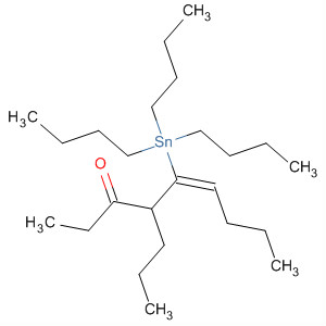 336192-42-8  5-Nonen-3-one, 4-propyl-5-(tributylstannyl)-, (5E)- 336192-42-8  5-Nonen-3-one, 4-propyl-5-(tributylstannyl)-, (5E)-
