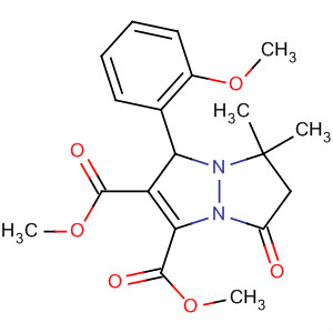 336609-80-4  ácido 1H,5H-pirazolo[1,2-a]pirazol-2,3-dicarboxílico,6,7-dihidro-1-(2-metoxifenil)-7,7-dimetil-5-oxo-, éster dimetílico