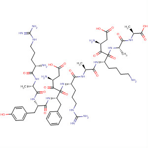 336827-98-6  L-Alanine,L-arginyl-L-alanyl-L-tyrosyl-L-a-aspartyl-L-phenylalanyl-L-arginyl-L-alanyl-L-a-aspartyl-L-lysyl-L-alanyl-