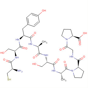 336828-41-2  L-Proline,L-cysteinyl-L-seryl-L-tyrosyl-L-alanyl-L-seryl-L-alanyl-L-prolylglycyl-