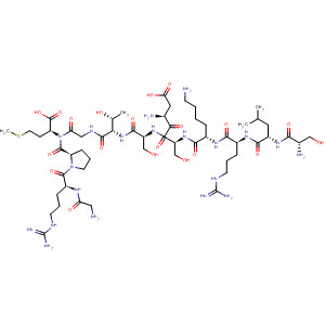 336828-43-4  L-Methionine,L-seryl-L-leucyl-L-arginyl-L-lysyl-L-a-aspartyl-L-seryl-L-seryl-L-threonylglycylglycyl-L-arginyl-L-prolyl-