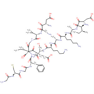 336830-84-3  L-Isoleucine,glycyl-L-cysteinylglycyl-L-phenylalanyl-L-a-aspartylglycyl-L-valylglycyl-L-a-aspartyl-L-isoleucyl-L-alanyl-L-lysyl-L-alanyl-L-lysyl-L-seryl-L-a-glutamyl-