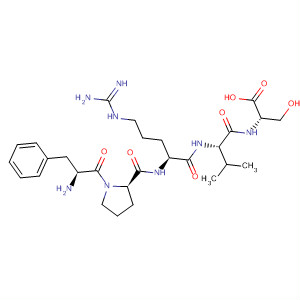 336831-12-0  L-Serine, L-phenylalanyl-L-prolyl-L-arginyl-L-valyl-