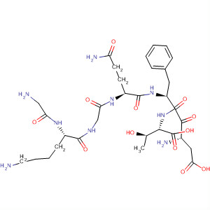 336831-36-8  L-Threonine, glycyl-L-lysylglycyl-L-glutaminyl-L-a-aspartyl-L-phenylalanyl-