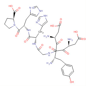 336833-53-5  L-Proline, L-a-aspartyl-L-a-aspartyl-L-tyrosylglycyl-L-histidyl-L-histidyl-