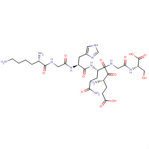 336833-68-2  L-Serine, L-lysylglycyl-L-histidyl-L-a-glutamyl-L-glutaminylglycyl-