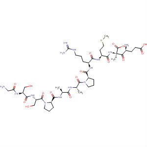 336834-01-6  L-Alanine,glycyl-L-seryl-L-seryl-L-prolyl-L-alanyl-L-alanyl-L-prolyl-L-arginyl-L-methionyl-L-a-glutamyl-