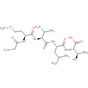336836-17-0  L-Threonine, glycyl-L-methionyl-L-valyl-L-leucyl-
