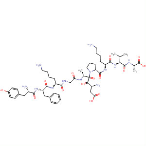 336836-31-8  L-Alanine,L-tyrosyl-L-phenylalanyl-L-lysylglycyl-L-a-aspartyl-L-alanyl-L-prolyl-L-lysyl-L-valyl-