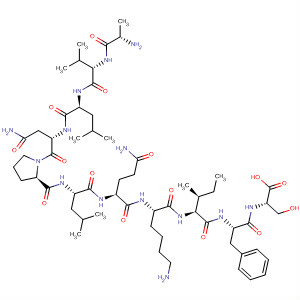 336836-49-8  L-Serine,L-alanyl-L-valyl-L-leucyl-L-asparaginyl-L-prolyl-L-leucyl-L-glutaminyl-L-lysyl-L-isoleucyl-L-phenylalanyl-
