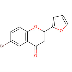 336873-99-5  4H-1-Benzopyran-4-one, 6-bromo-2-(2-furanyl)-2,3-dihydro-