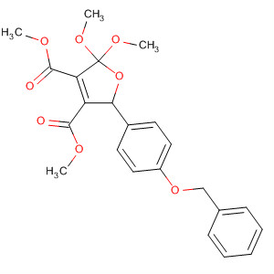337460-98-7  3,4-Furandicarboxylic acid,2,5-dihydro-2,2-dimethoxy-5-[4-(phenylmethoxy)phenyl]-, dimethyl ester