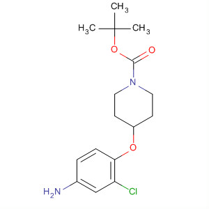 337519-87-6  1-Piperidinecarboxylic acid, 4-(4-amino-2-chlorophenoxy)-,1,1-dimethylethyl ester