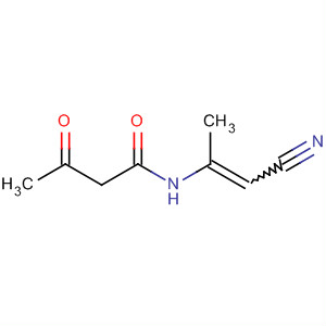 33831-57-1  Butanamide, N-(2-cyano-1-methylethenyl)-3-oxo-