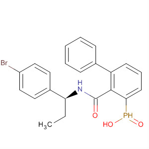 338741-90-5  Phosphinic amide, N-[(1S)-1-(4-bromophenyl)propyl]-P,P-diphenyl-