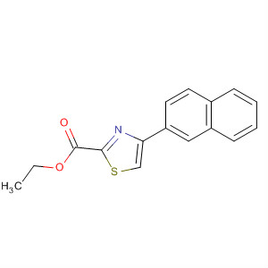 338760-31-9  2-Thiazolecarboxylic acid, 4-(2-naphthalenyl)-, ethyl ester