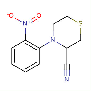338949-24-9  3-Thiomorpholinecarbonitrile, 4-(2-nitrophenyl)-