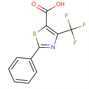 338982-16-4  5-Thiazolecarboxylic acid, 2-phenyl-4-(trifluoromethyl)-