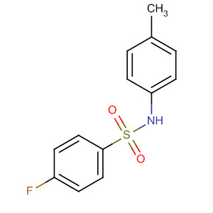 339-41-3  Benzenesulfonamide, 4-fluoro-N-(4-methylphenyl)-