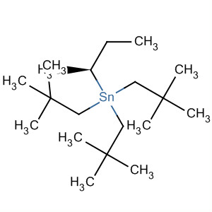 33945-22-1  Stannane, tris(2,2-dimethylpropyl)(1-methylpropyl)-, (S)-