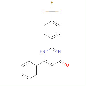 340011-60-1  4(1H)-Pyrimidinone, 6-phenyl-2-[4-(trifluoromethyl)phenyl]-