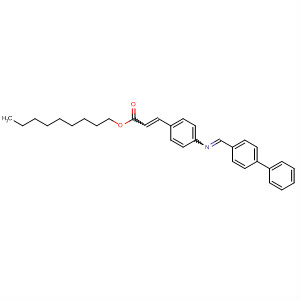 34003-21-9  2-Propenoic acid, 3-[4-[([1,1'-biphenyl]-4-ylmethylene)amino]phenyl]-,nonyl ester