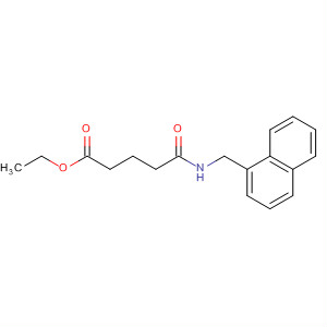 340182-02-7  Pentanoic acid, 5-[(1-naphthalenylmethyl)amino]-5-oxo-, ethyl ester