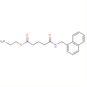 340182-03-8  Pentanoic acid, 5-[(1-naphthalenylmethyl)amino]-5-oxo-, propyl ester