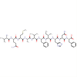 340247-20-3  L-Phenylalanine,L-valyl-L-glutaminyl-L-methionyl-L-alanyl-L-valyl-L-phenylalanyl-L-isoleucyl-L-histidyl-L-asparaginyl-