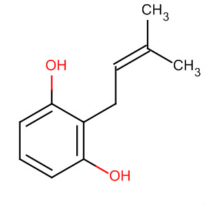 34038-86-3  1,3-Benzenediol, 2-(3-methyl-2-butenyl)-