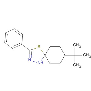 340690-74-6  4-Thia-1,2-diazaspiro[4.5]dec-2-ene, 8-(1,1-dimethylethyl)-3-phenyl-
