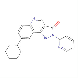 340811-20-3  3H-Pyrazolo[4,3-c]quinolin-3-one,8-cyclohexyl-2,5-dihydro-2-(2-pyridinyl)-