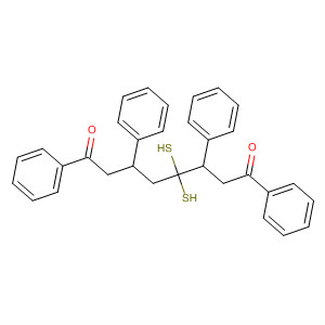 34131-38-9  1-Propanone, 3,3'-[1,2-ethanediylbis(thio)]bis[1,3-diphenyl-