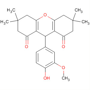 30038-65-4  1H-Xanthene-1,8(2H)-dione,3,4,5,6,7,9-hexahydro-9-(4-hydroxy-3-methoxyphenyl)-3,3,6,6-tetramethyl-