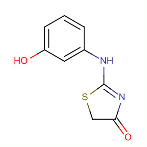 300556-45-0  4(5H)-Thiazolone, 2-[(3-hydroxyphenyl)amino]-