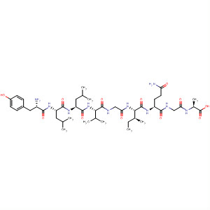 300854-69-7  L-Alanine,L-tyrosyl-L-leucyl-L-leucyl-L-valylglycyl-L-isoleucyl-L-glutaminylglycyl-