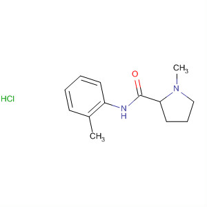 30099-12-8  2-Pyrrolidinecarboxamide, 1-methyl-N-(2-methylphenyl)-,monohydrochloride