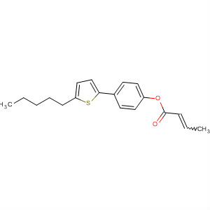 301199-82-6  2-Butenoic acid, 4-(5-pentyl-2-thienyl)phenyl ester, (2E)-