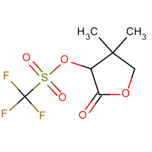 301220-98-4  Methanesulfonic acid, trifluoro-,(3S)-tetrahydro-4,4-dimethyl-2-oxo-3-furanyl ester