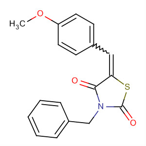 301309-31-9  2,4-Thiazolidinedione,5-[(4-methoxyphenyl)methylene]-3-(phenylmethyl)-